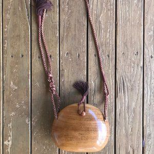 Purse, Wooden, One of a kind, wooden